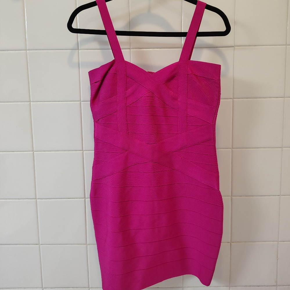 Herve Leger indie sleeze 2000s bandage dress